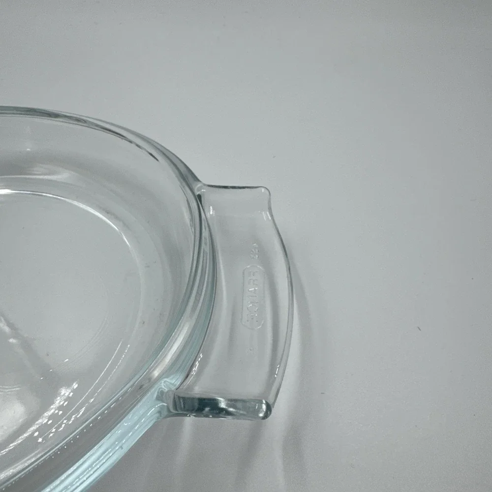 Vintage‎ PYREX de Corning France 453H  Clear Glass Lid for 1 qt Casserole Dish